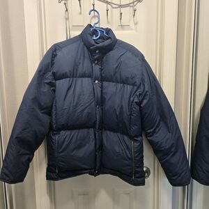 Tempco Vintage Goose Down Navy Puffer Jacket Size L